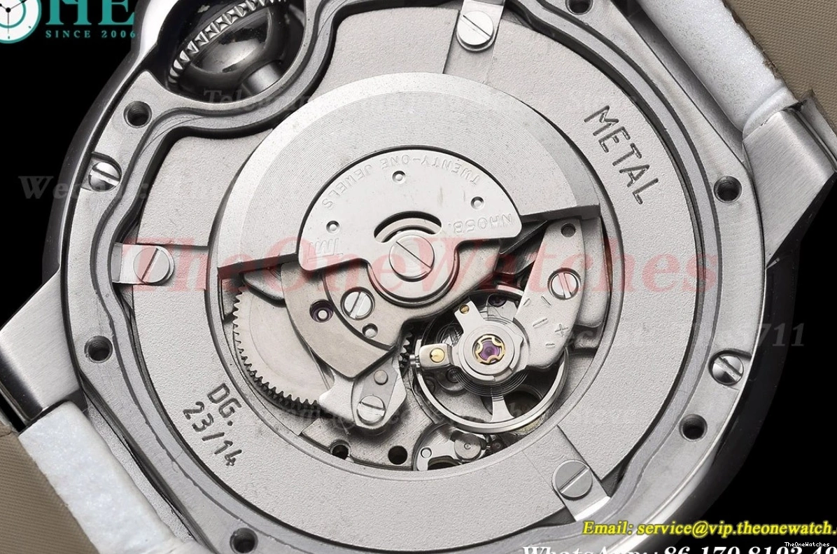 De Dia Bleu GDF LE Ballon Cartier Mop Dial NH05 SS 33mm 0331